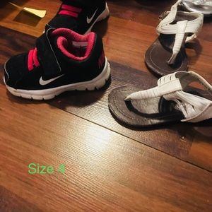 Baby girl shoes! Different brands. Sizes in pics.